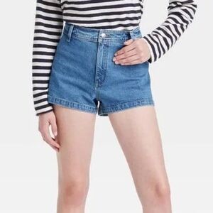 Blue Denim Women's Shorts